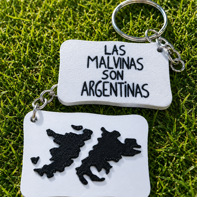 Llavero “Las Malvinas Son Argentinas”